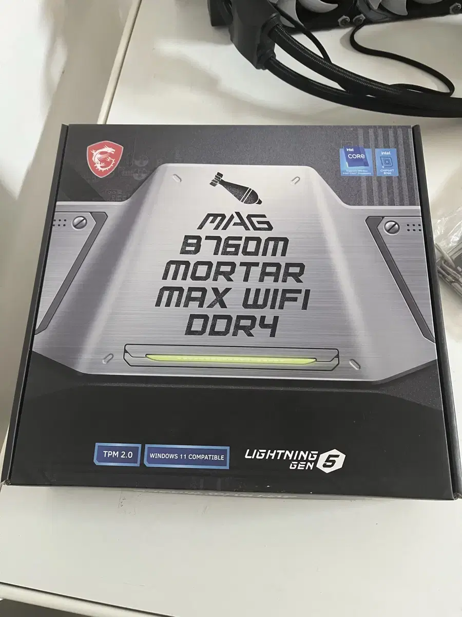 메인보드 MSI MAG B760박격포 맥스 WIFI DDR4